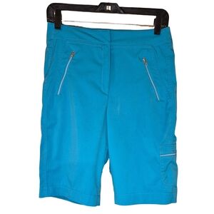 Tail Tech Performance Teal Golf Shorts w/ Zip Pockets | Size 4